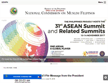 Tablet Screenshot of ncmf.gov.ph